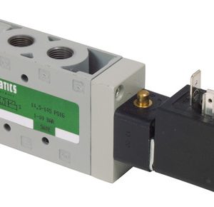 ASCO NUMATICS 5 2 solenoid operated, spring return.