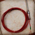 حساس PT100  3 wire  املس  وسيله تثبيت 0.5 بوصه